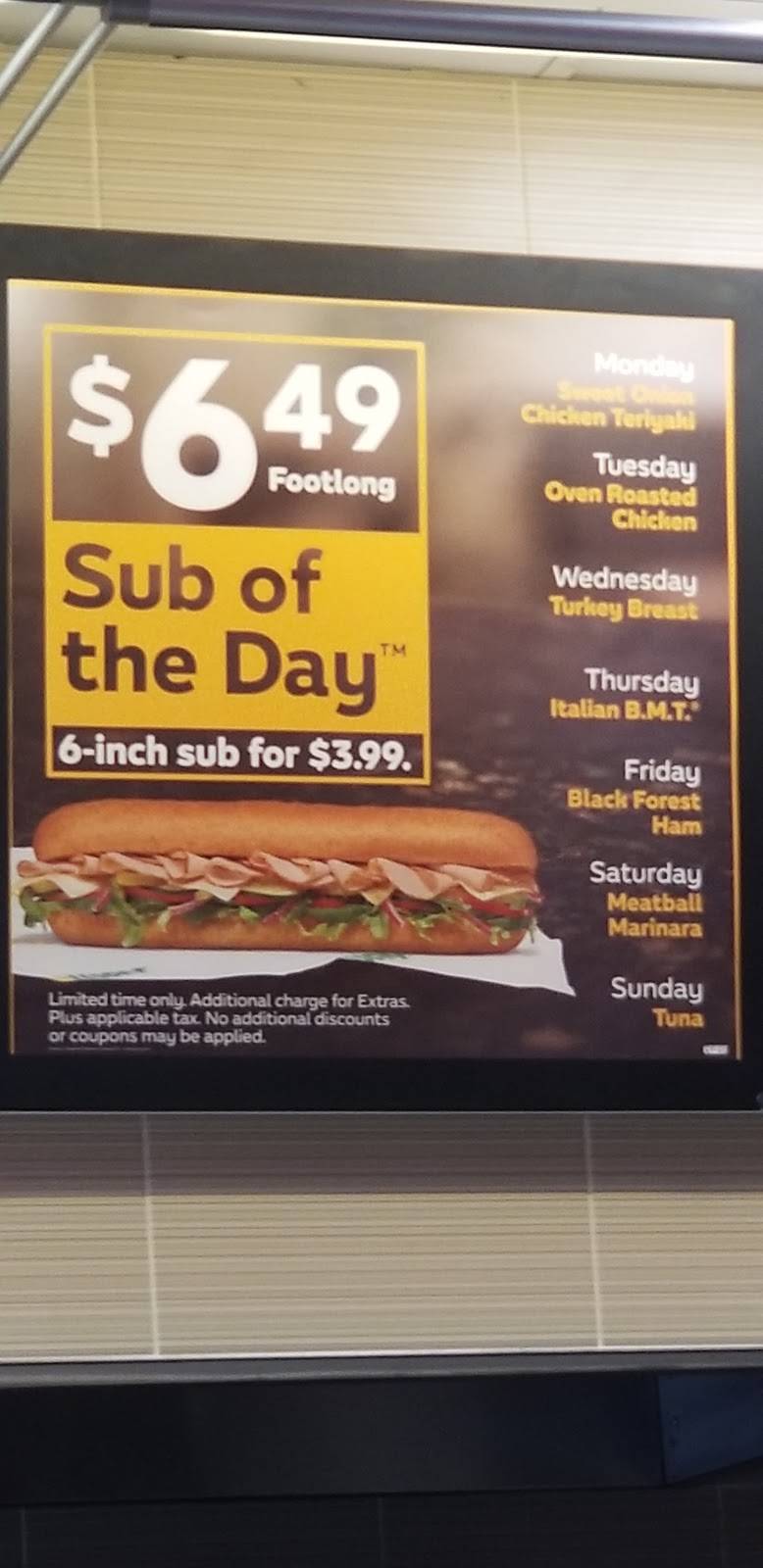 Subway Restaurants | restaurant | 980 N Western Ave, San Pedro, CA 90732, USA | 3105487334 OR +1 310-548-7334