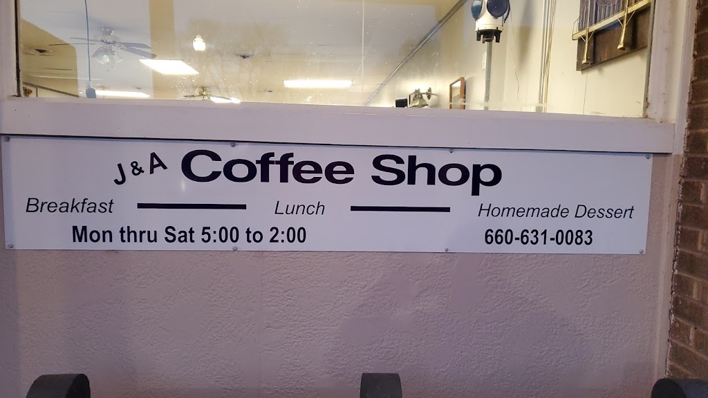 J&A Coffee Shop | restaurant | 311 Main St, Slater, MO 65349, USA | 6606310083 OR +1 660-631-0083