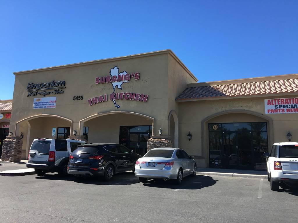 Surang Thai Kitchen | restaurant | 5455 S Fort Apache Rd #105, Las Vegas, NV 89148, USA | 7023850021 OR +1 702-385-0021