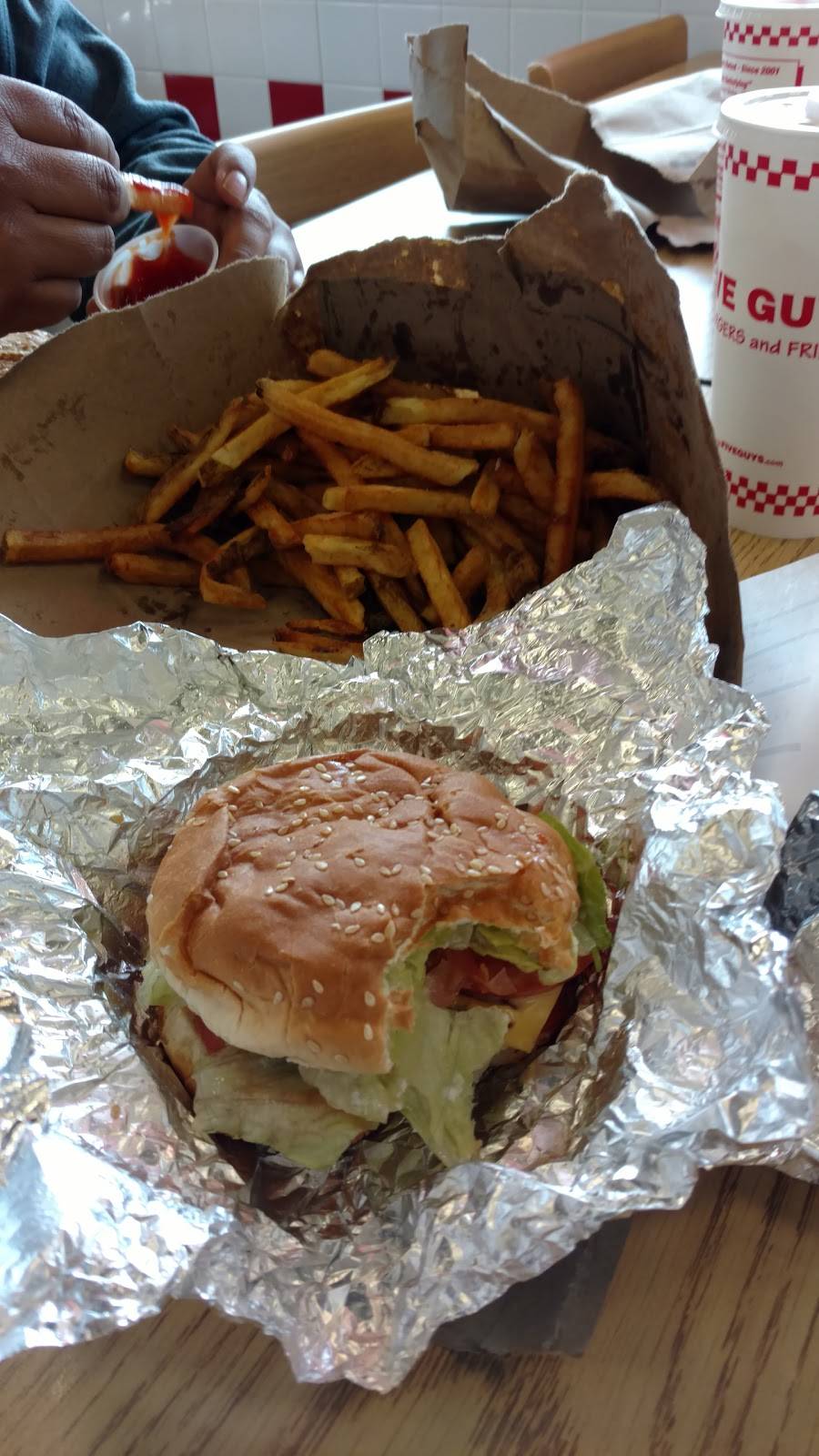 Five Guys | meal takeaway | 13601 Coastal Hwy, Ocean City, MD 21842, USA | 4102501199 OR +1 410-250-1199