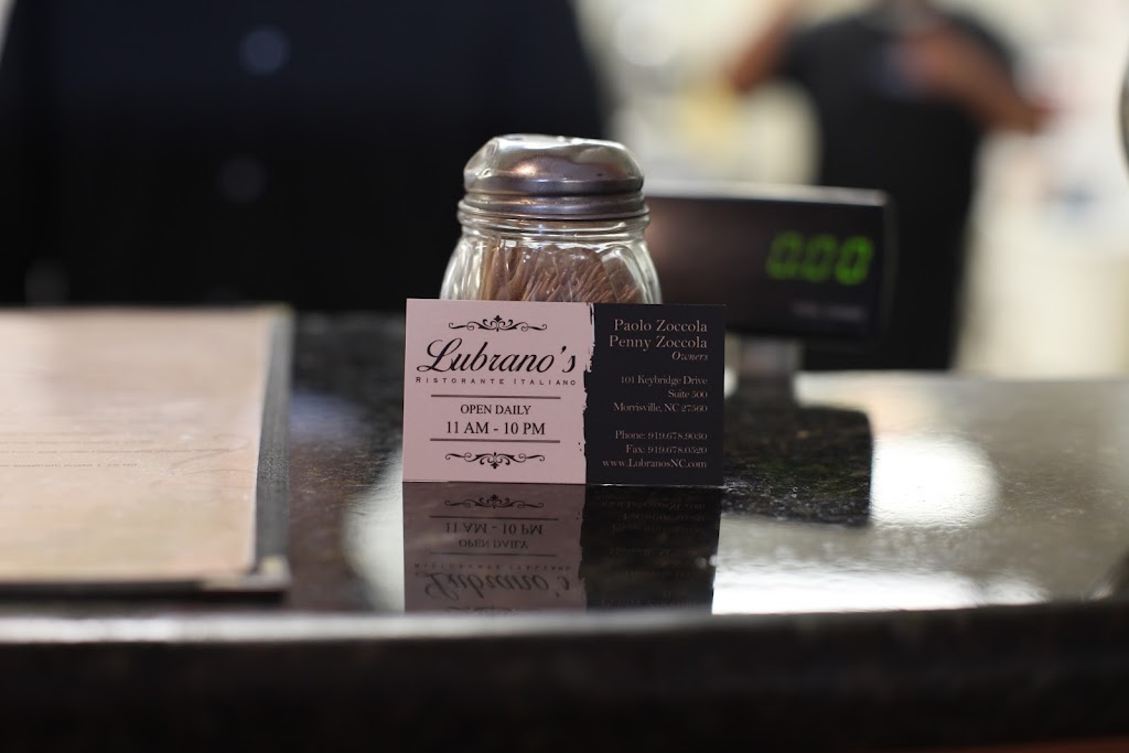 Lubranos Italian Restaurant | restaurant | 101 Keybridge Dr #500, Morrisville, NC 27560, USA | 9196789030 OR +1 919-678-9030
