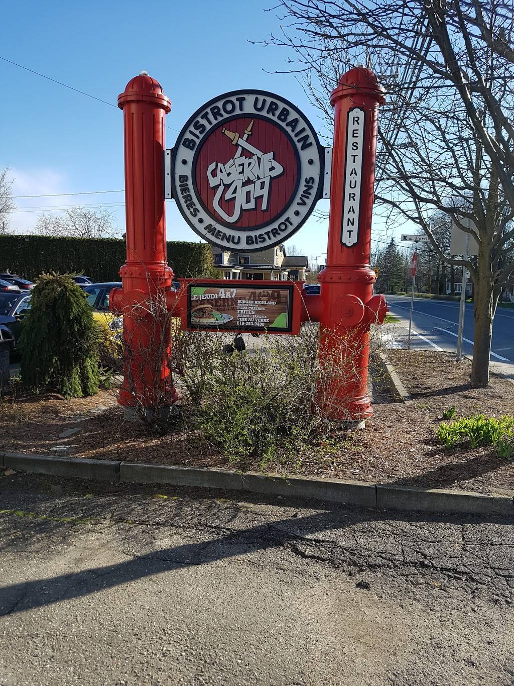 Bistrot caserne 409 | restaurant | 409 Boulevard Marie Victorin, Kingsey Falls, QC J0A 1B0, Canada | 8193639400 OR +1 819-363-9400