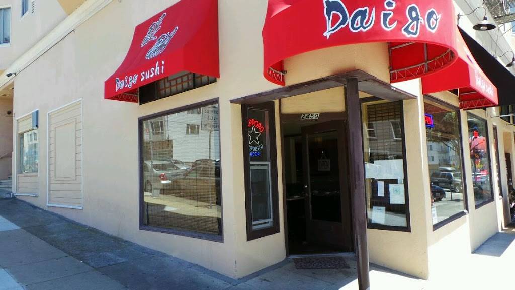 Daigo Sushi | restaurant | 2450 Clement St, San Francisco, CA 94121, USA | 4153868008 OR +1 415-386-8008