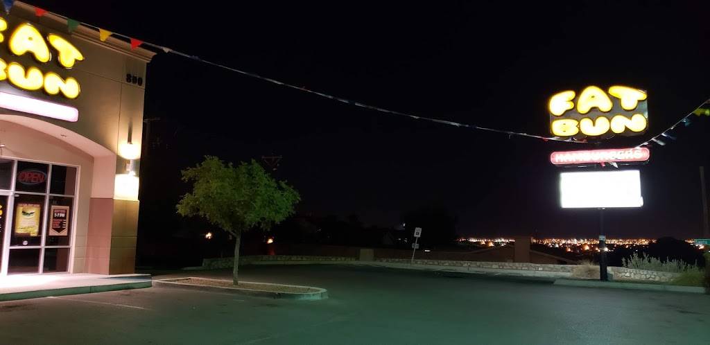 FAT BUN | restaurant | 1765 Lee Trevino Dr Suite A, El Paso, TX 79936, USA | 9152316843 OR +1 915-231-6843