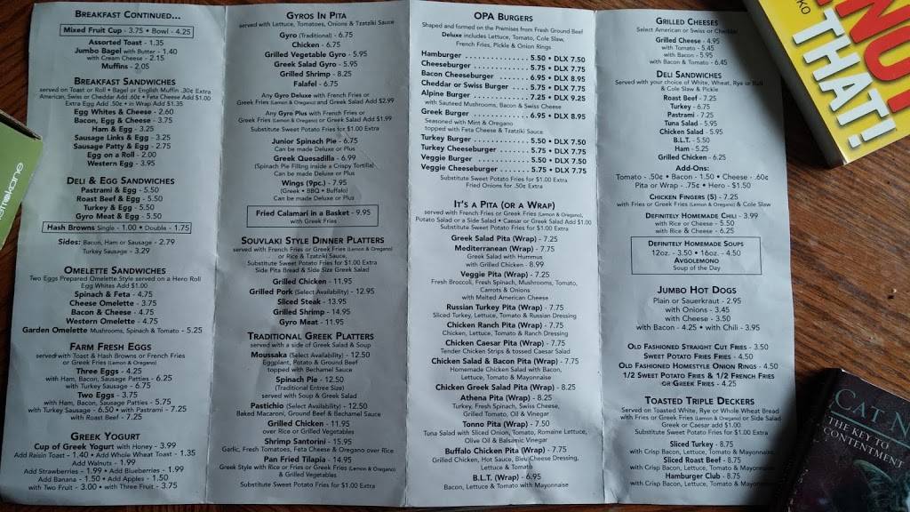 Opa Breakfast & Sandwich Shop | restaurant | 29 3rd St, New City, NY 10956, USA | 8456342029 OR +1 845-634-2029