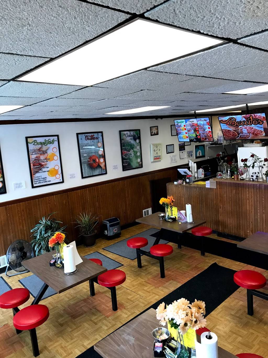 Jammy Burger | restaurant | 7301 S Kedzie Ave, Chicago, IL 60629, USA | 7734243100 OR +1 773-424-3100