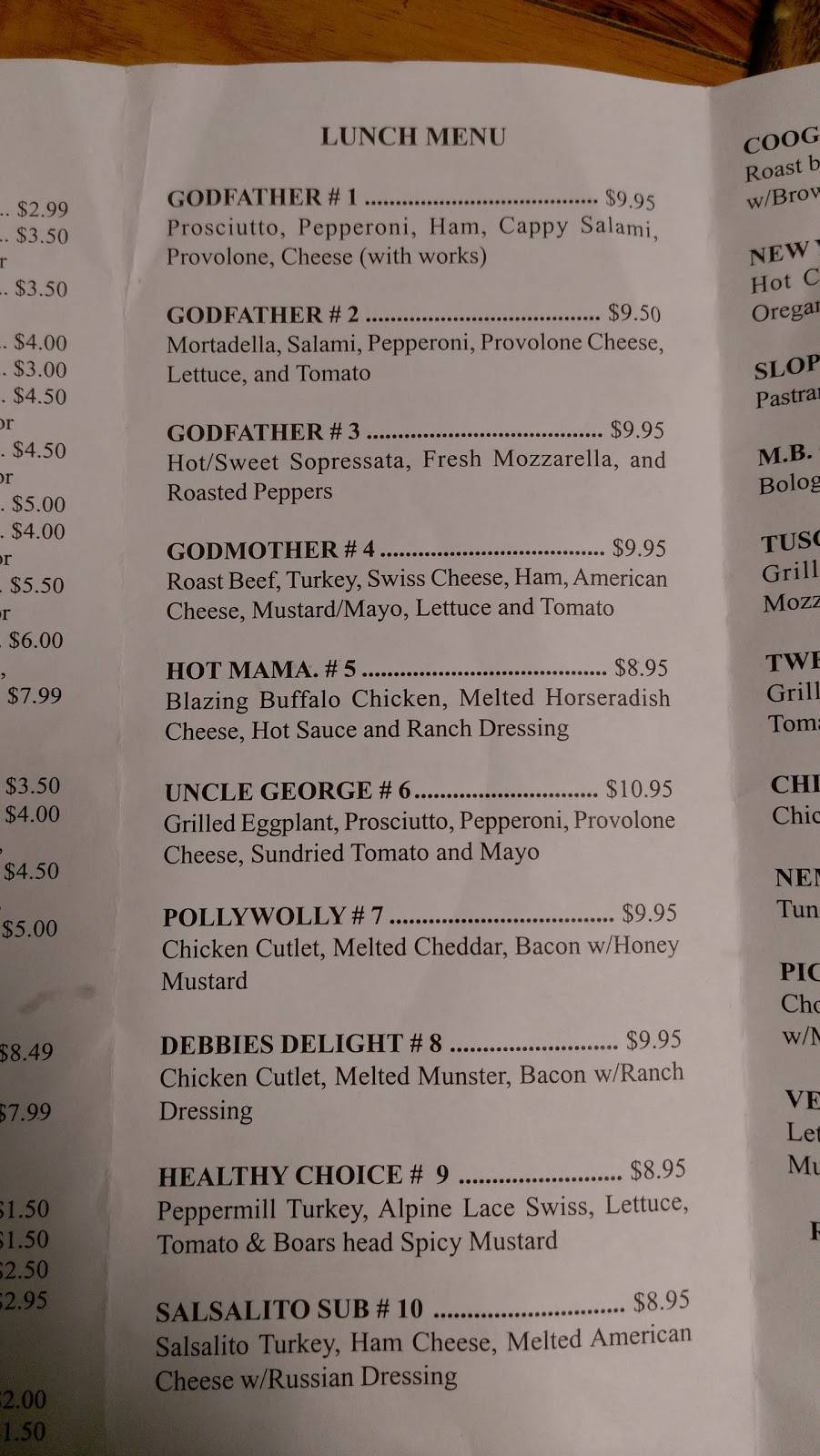 Giacalone Pork Pasta Deli | meal takeaway | 464 William Floyd Pkwy, Shirley, NY 11967, USA | 6312817929 OR +1 631-281-7929
