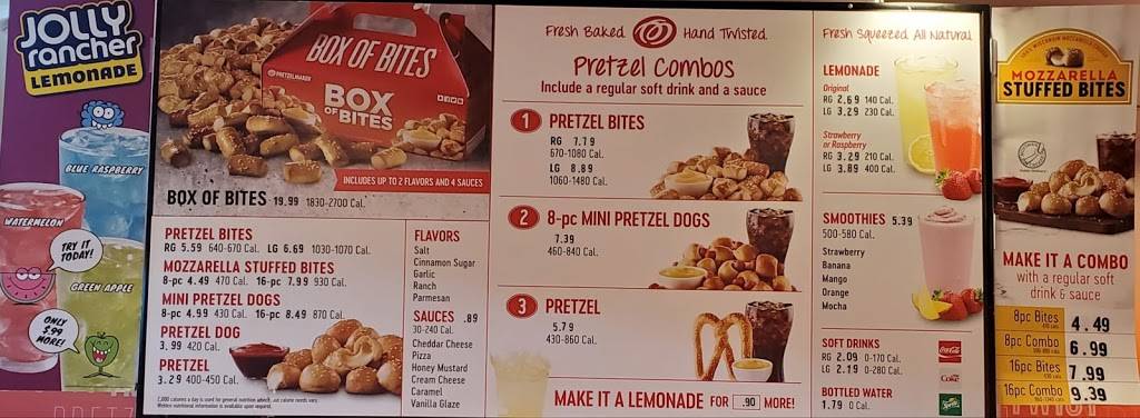 Pretzelmaker | restaurant | 4101 W Division St, St Cloud, MN 56301, USA | 3202512553 OR +1 320-251-2553