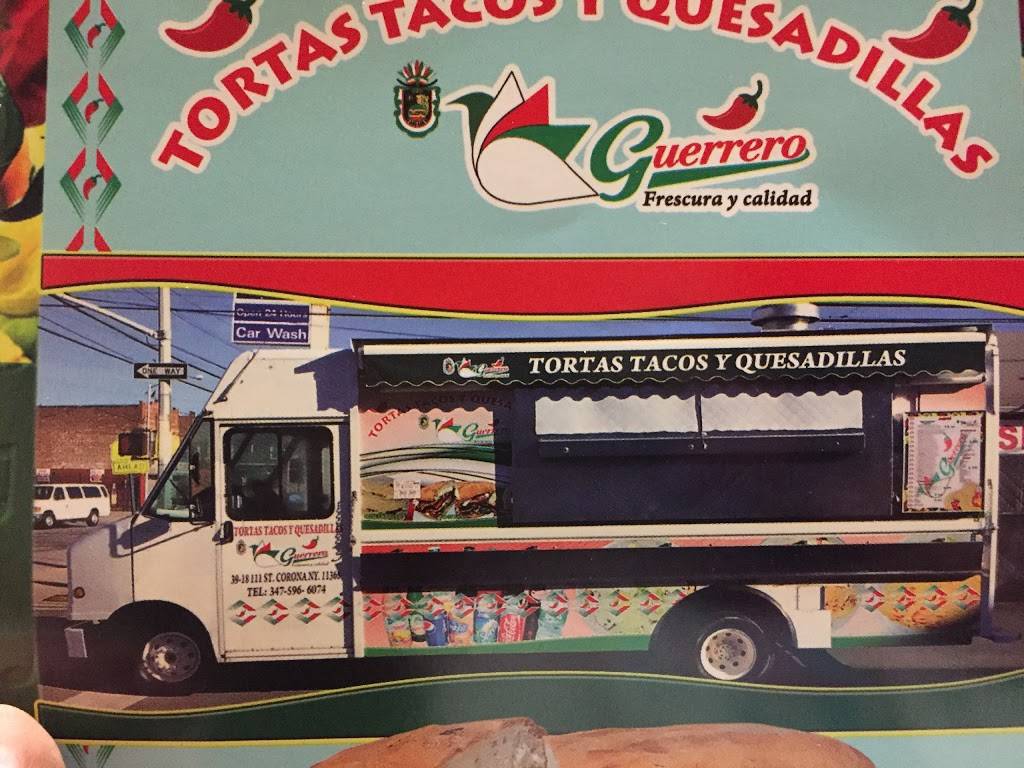 Tortas tacos y quesadillas Guerrero | restaurant | 39 18 111th St, Corona, NY 11368, USA | 3475966074 OR +1 347-596-6074