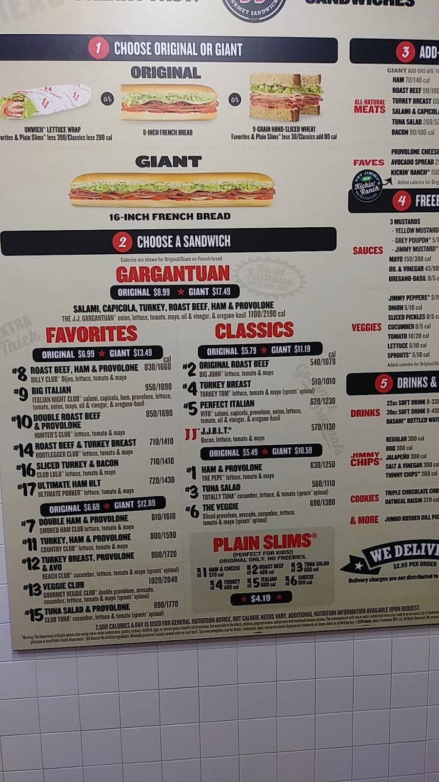 Jimmy Johns | meal delivery | 40067 S Groesbeck Hwy, Clinton Twp, MI 48036, USA | 5864699630 OR +1 586-469-9630