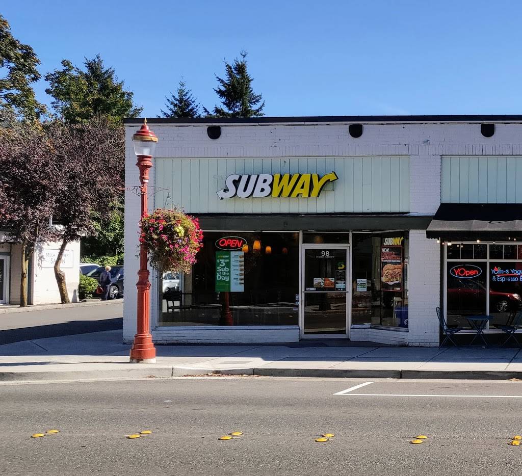 Subway | meal takeaway | 98 Front St N, Issaquah, WA 98027, USA | 4253922377 OR +1 425-392-2377