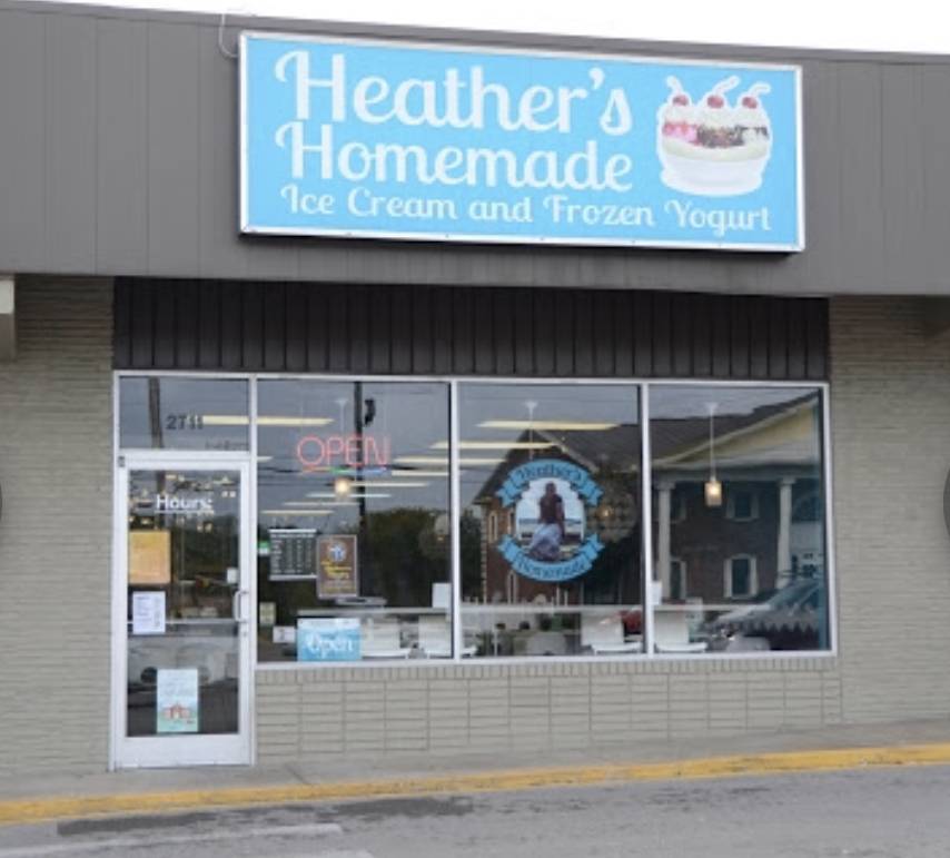 Heathers Homemade Ice Cream & Frozen Yogurt | restaurant | 2711 Fort Campbell Blvd, Hopkinsville, KY 42240, USA | 2704989433 OR +1 270-498-9433
