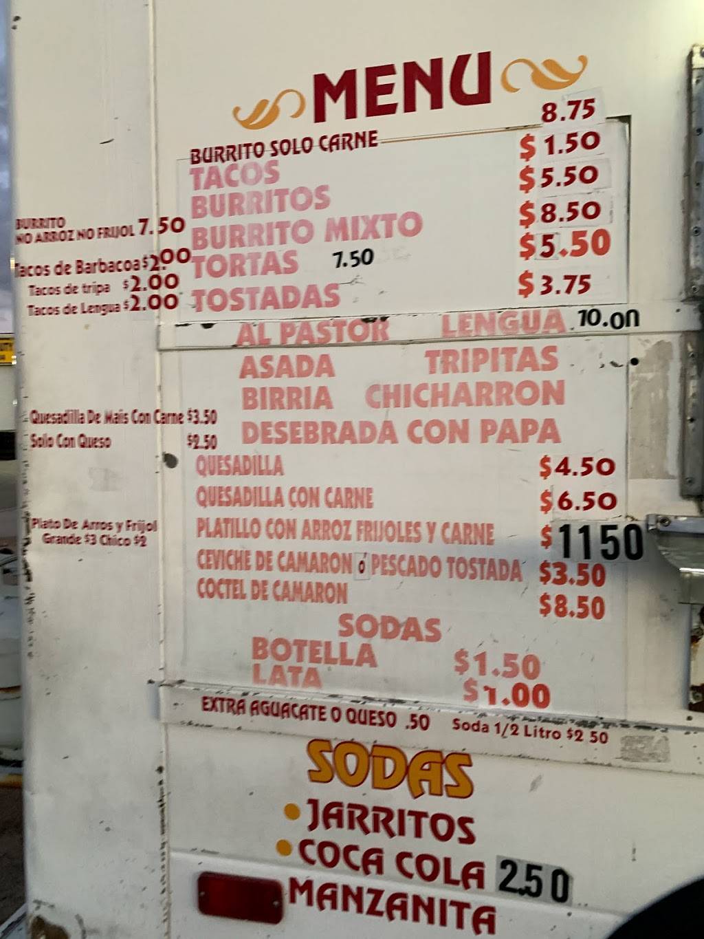 La Sirenita Taco Truck | restaurant | 10398 Avalon Rd NW, Albuquerque, NM 87121, USA | 5052648229 OR +1 505-264-8229