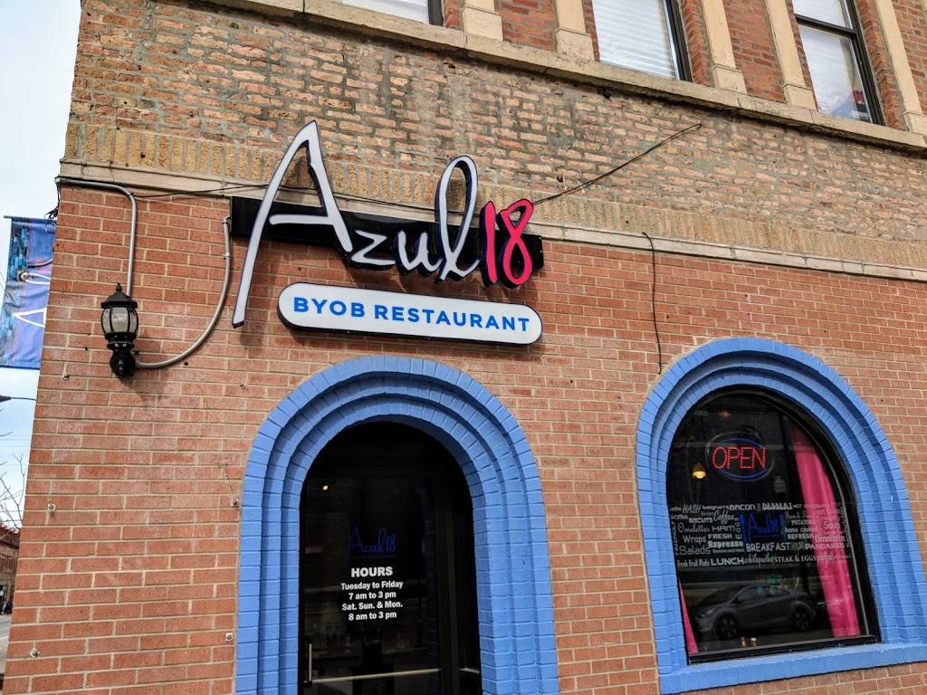 Azul 18 | restaurant | 1236 W 18th St, Chicago, IL 60608, USA | 3122852964 OR +1 312-285-2964