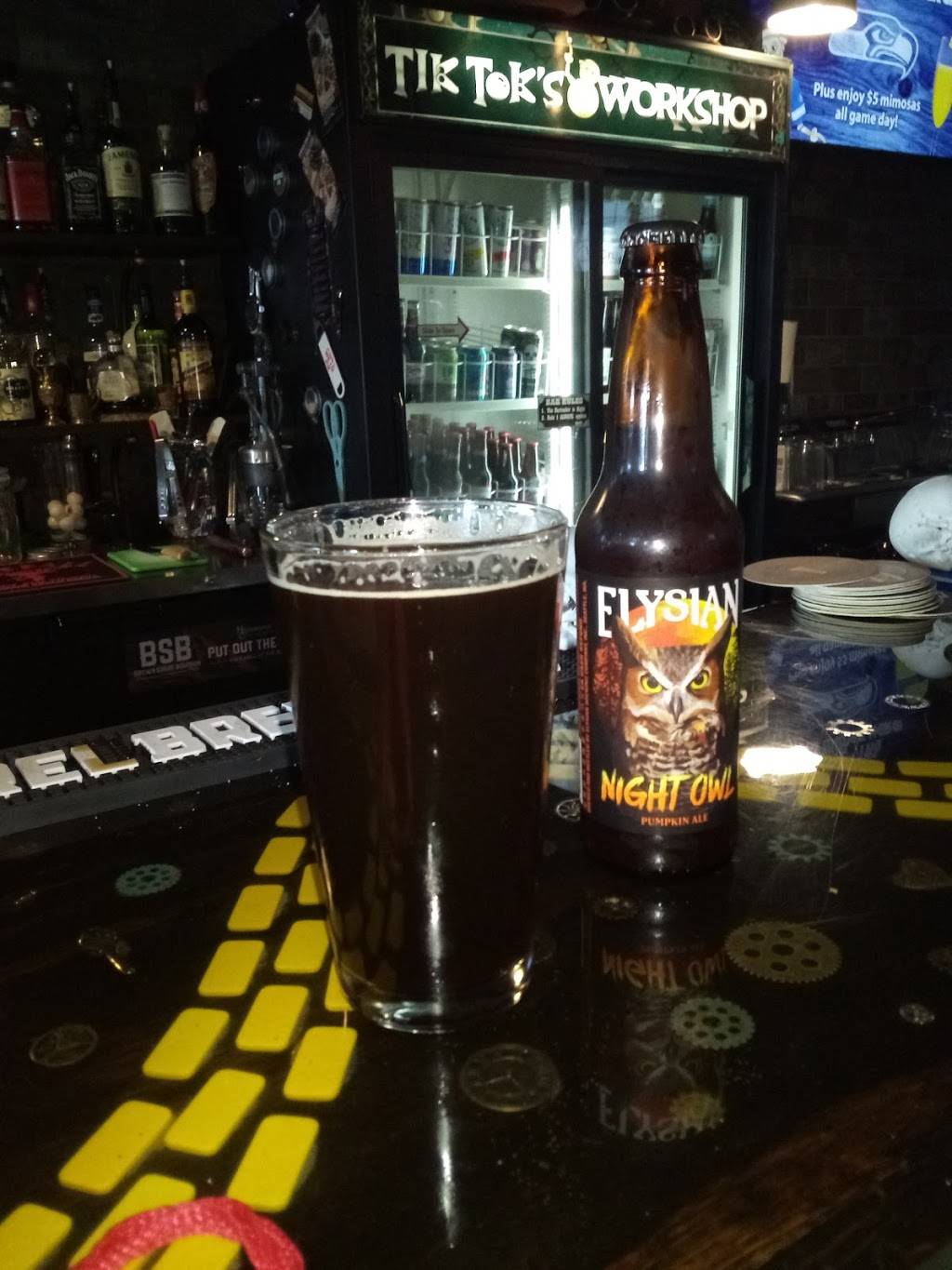 Tik Toks Workshop | restaurant | 1216 Sylvan Way, Bremerton, WA 98310, USA | 3607282987 OR +1 360-728-2987