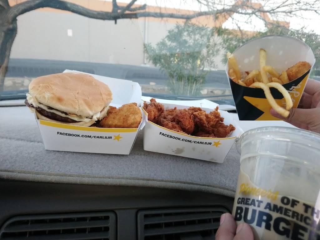 Carls Jr. | restaurant | 7120 Airport Rd, El Paso, TX 79906, USA | 9157722943 OR +1 915-772-2943