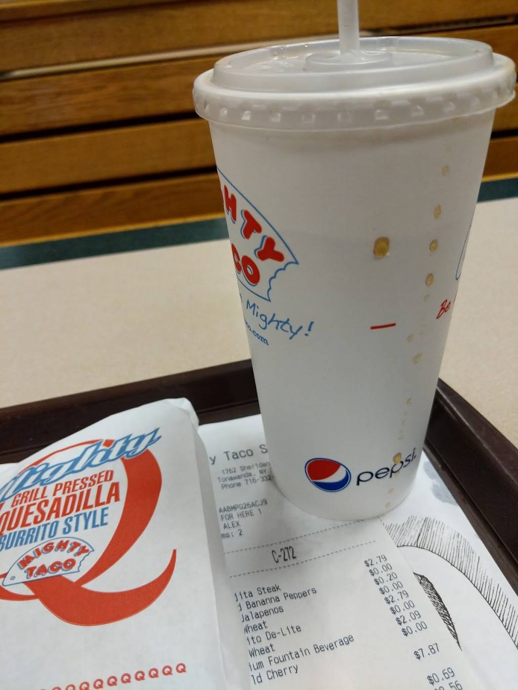 Mighty Taco | restaurant | 1762 Sheridan Dr, Buffalo, NY 14223, USA | 7163320324 OR +1 716-332-0324