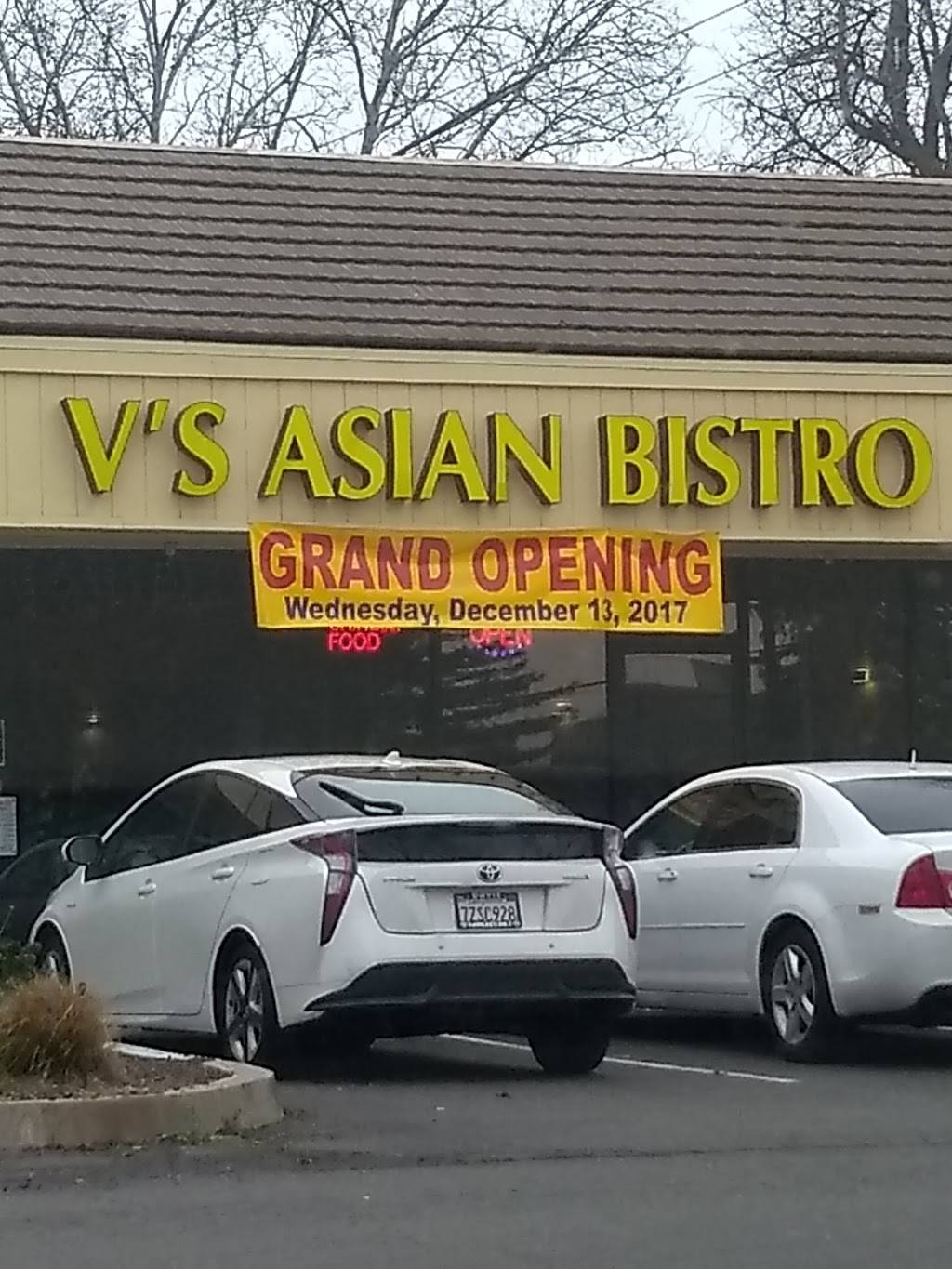 Vs Asian Bistro | restaurant | 3643 Bradshaw Rd, Sacramento, CA 95827, USA | 9169705689 OR +1 916-970-5689