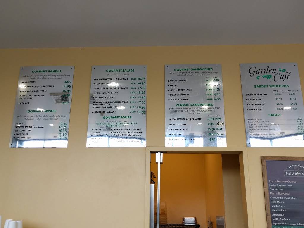 Garden Cafe | restaurant | 6420 Wilshire Blvd #120, Los Angeles, CA 90048, USA | 3239511234 OR +1 323-951-1234