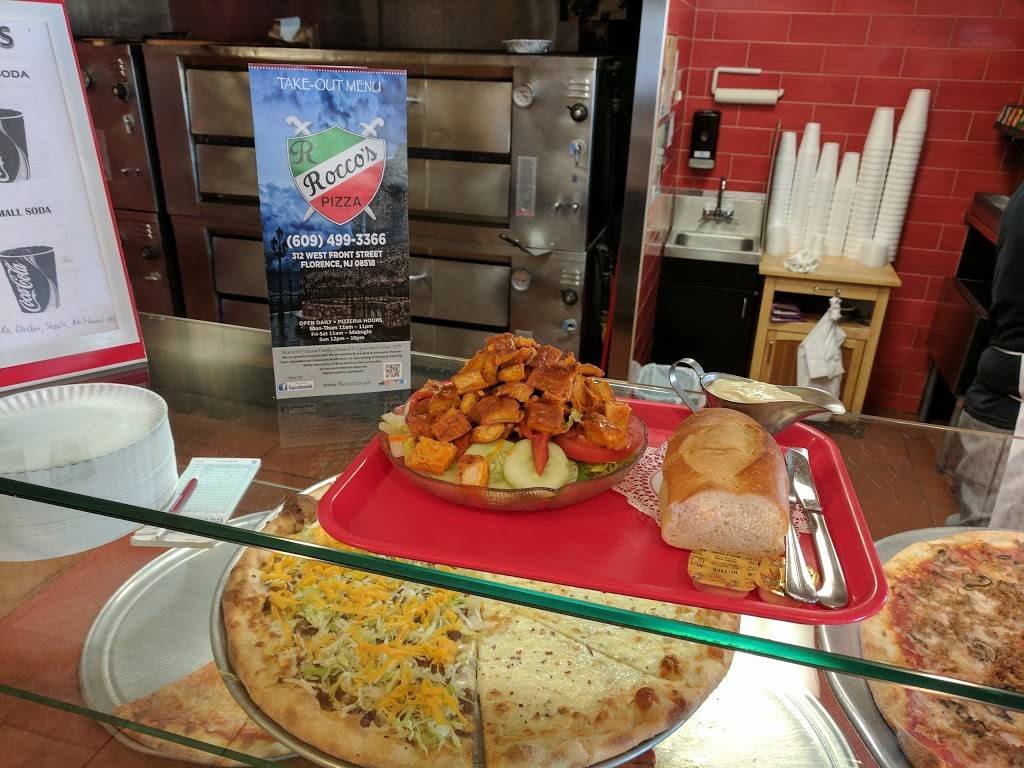 Roccos Pizza & Italian Restaurant | restaurant | 312 W Front St, Florence, NJ 08518, USA | 6094993366 OR +1 609-499-3366