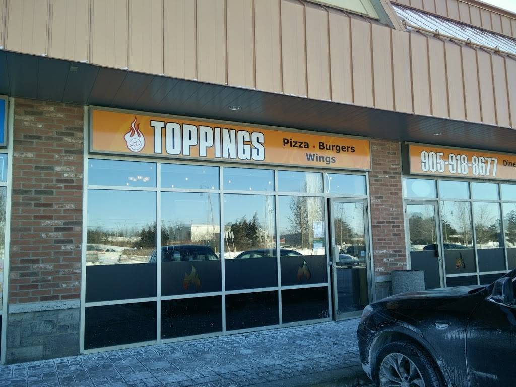 Toppings | restaurant | 1285 Elgin Mills Rd E #16, Richmond Hill, ON L4S 0B5, Canada | 9059188677 OR +1 905-918-8677