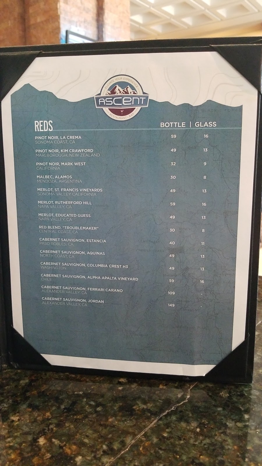 The Ascent Restaurant and Bar | restaurant | 5580 Tech Center Dr, Colorado Springs, CO 80919, USA | 7192601800 OR +1 719-260-1800