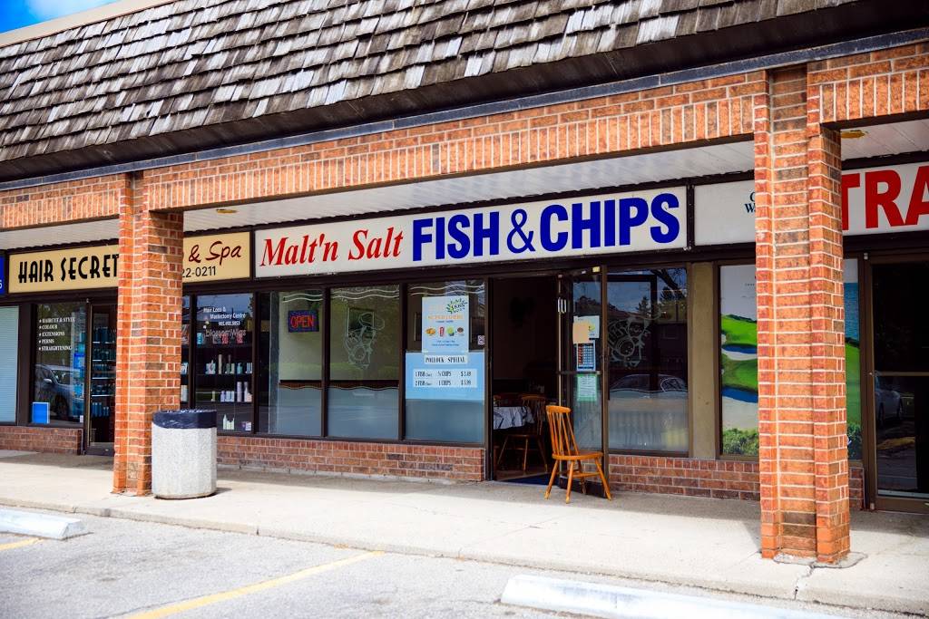 Malt n Salt Fish & Chips | restaurant | 750 Oklahoma Dr, Pickering, ON L1W 3G9, Canada | 9058311222 OR +1 905-831-1222