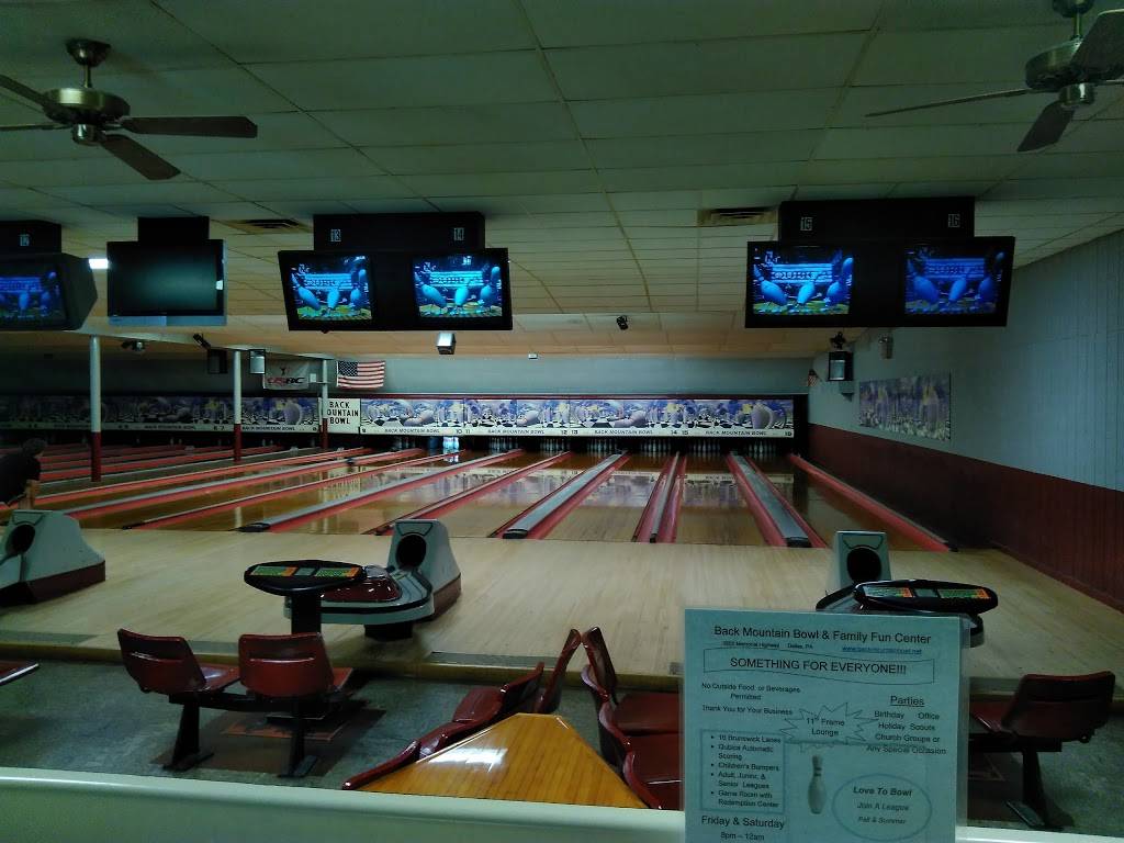 Back Mountain Bowl | meal takeaway | 3555 Memorial Hwy, Dallas, PA 18612, USA | 5706755026 OR +1 570-675-5026