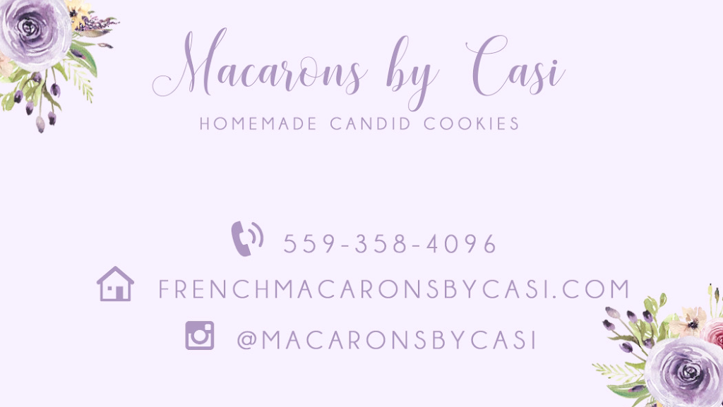 Macarons by Casi | bakery | 1850 S Balboa St, Tulare, CA 93274, USA | 5593917821 OR +1 559-391-7821
