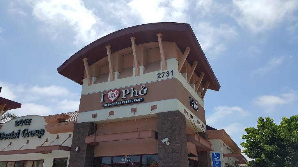 I Love Pho | restaurant | 2731 S Rose Ave, Oxnard, CA 93033, USA | 8053853087 OR +1 805-385-3087