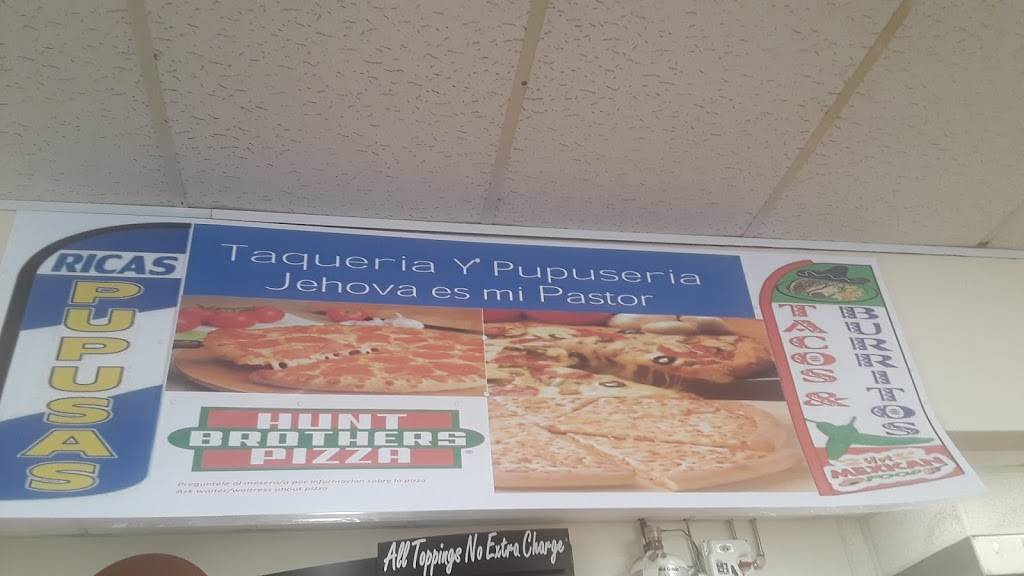 Taqueria y Pupuseria Jehova es mi Pastor | restaurant | 1961 Martin Luther King Jr Blvd, Corsicana, TX 75110, USA | 2142810476 OR +1 214-281-0476