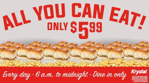 Krystal | meal takeaway | 125 Fork Of River Pkwy, Sevierville, TN 37862, USA | 8654281895 OR +1 865-428-1895