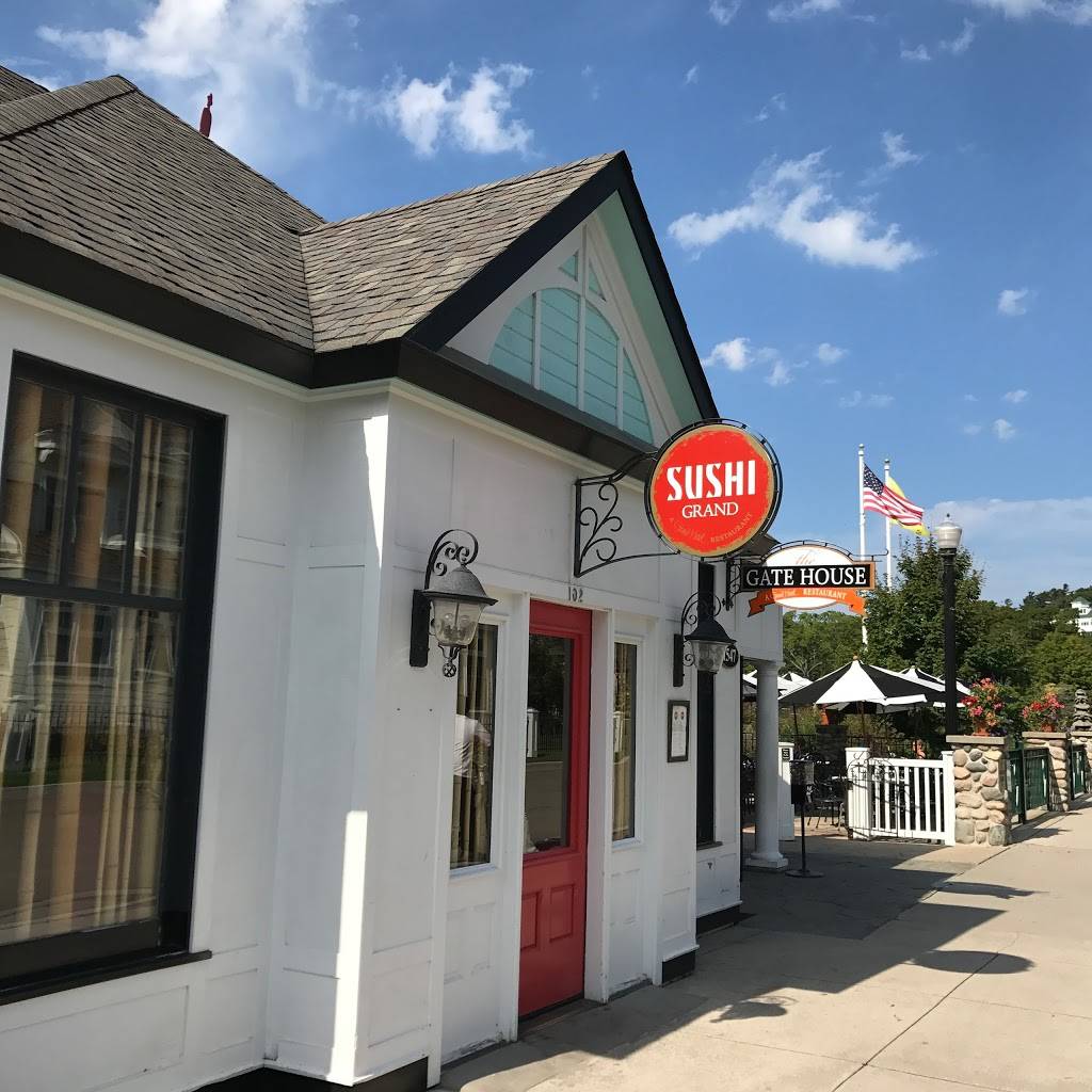 Sushi Grand | restaurant | 1547 Cadotte Ave, Mackinac Island, MI 49757, USA | 9068473331 OR +1 906-847-3331
