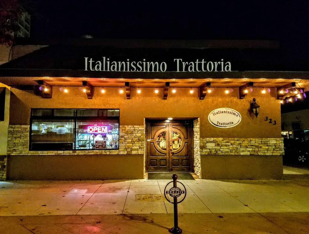 Italianissimo Trattoria | restaurant | 323 Third Ave, Chula Vista, CA 91910, USA | 6196511457 OR +1 619-651-1457