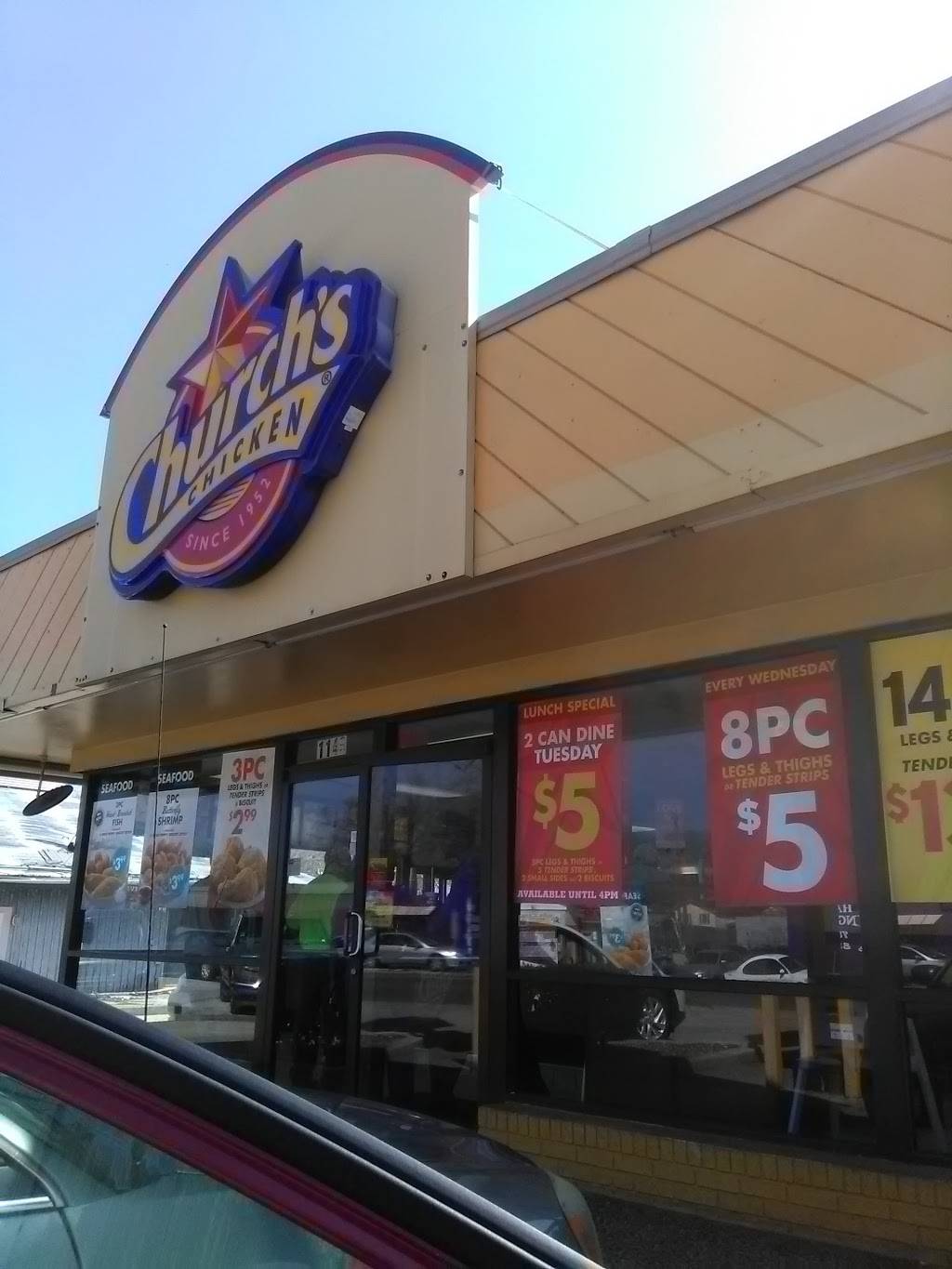 Churchs Chicken | restaurant | 1145 3rd Ave W, Birmingham, AL 35204, USA | 2057804740 OR +1 205-780-4740