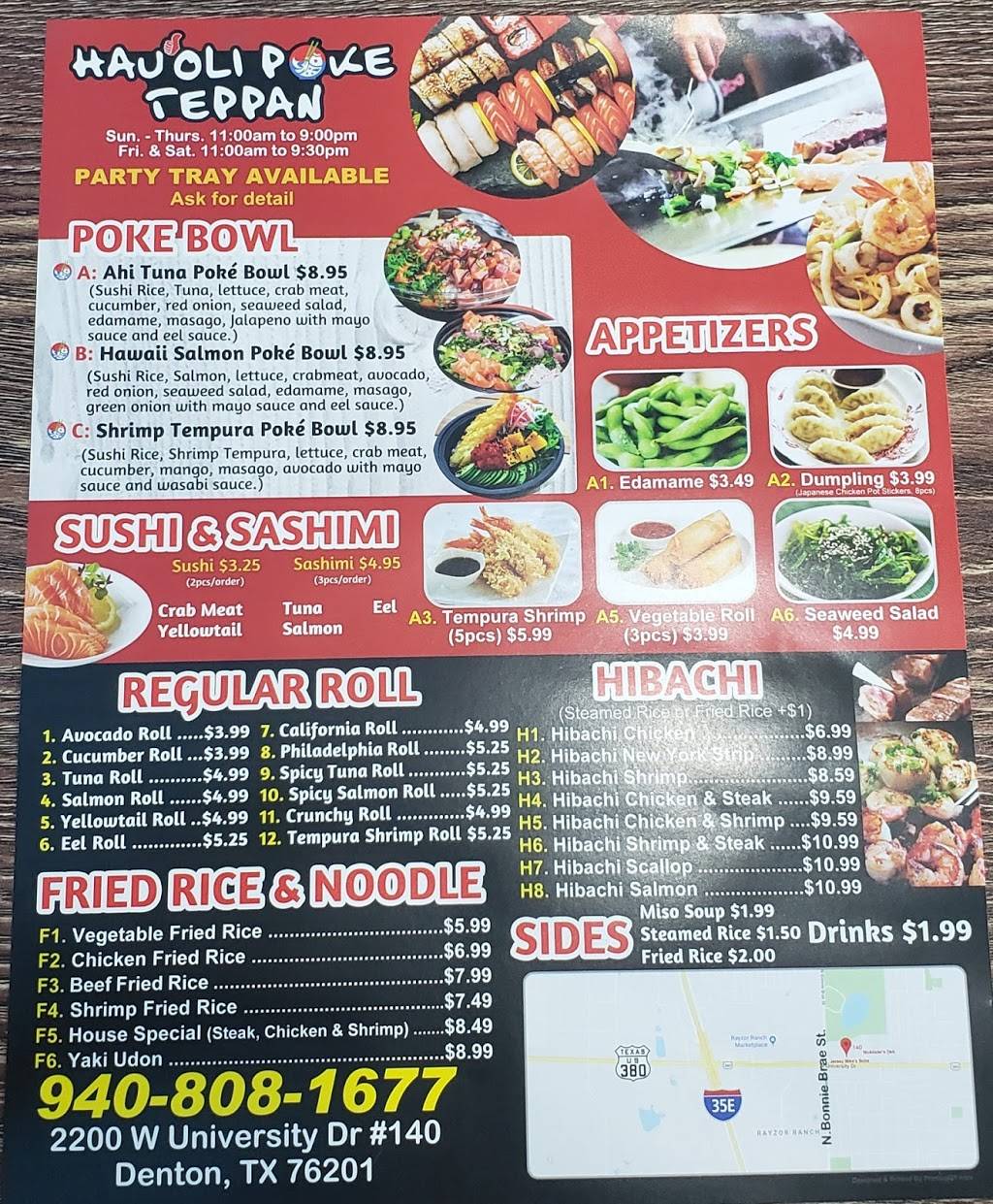 Poke Bowl | restaurant | 2200 W University Dr, Denton, TX 76201, USA | 9408081677 OR +1 940-808-1677