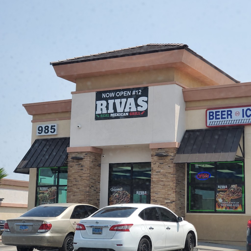 Rivas Mexican Grill #12 | restaurant | 985 W Galleria Dr, Henderson, NV 89011, USA | 7025680125 OR +1 702-568-0125