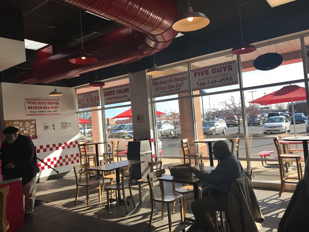Five Guys | meal takeaway | 2134 Polaris Pkwy, Columbus, OH 43240, USA | 6144365550 OR +1 614-436-5550