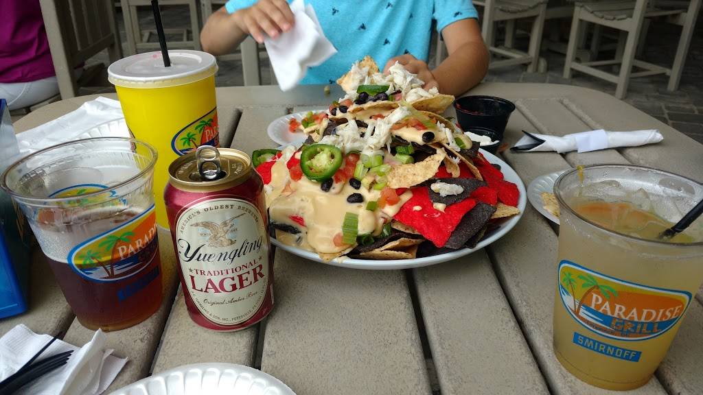 Paradise Grill | restaurant | 27344 Bay Rd, Millsboro, DE 19966, USA | 3029454500 OR +1 302-945-4500