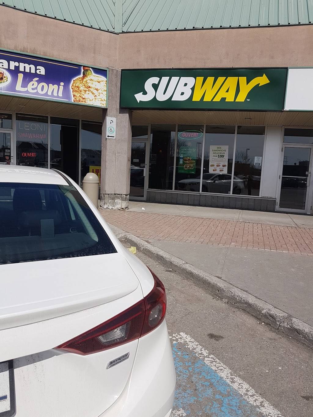 Subway | restaurant | 425 Boulevard la Vérendrye E, Gatineau, QC J8R 2W8, Canada | 8196435030 OR +1 819-643-5030