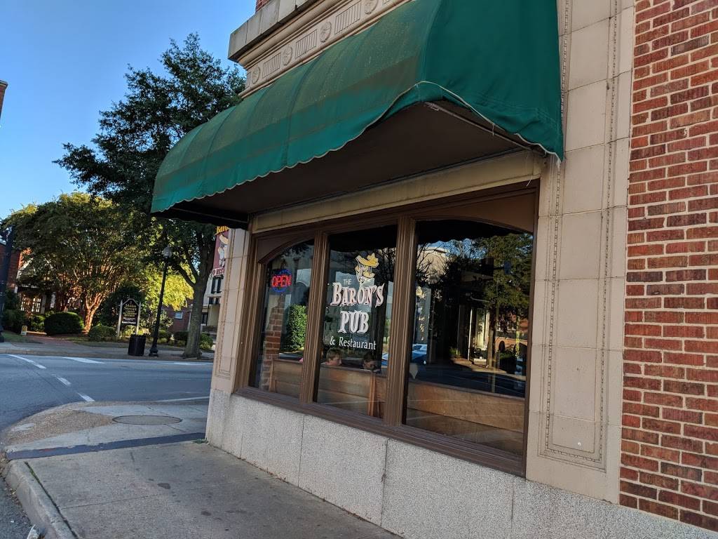 Barons Pub | restaurant | 185 N Main St, Suffolk, VA 23434, USA | 7579343100 OR +1 757-934-3100