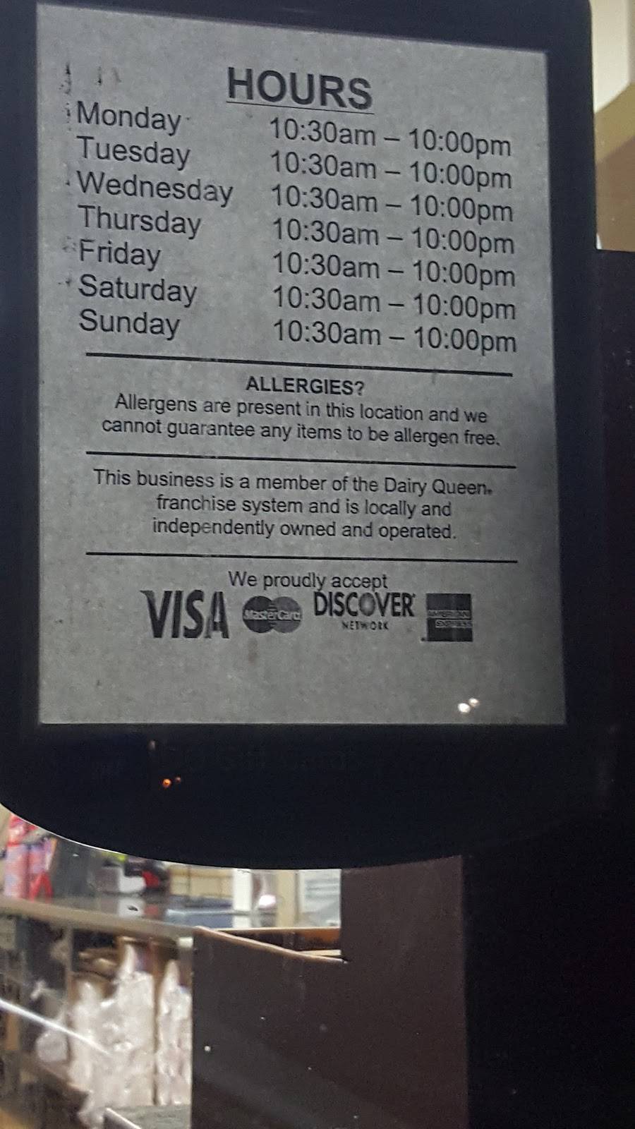 Dairy Queen | restaurant | 7584 US, Hwy 72 W, Madison, AL 35758, USA | 2568900802 OR +1 256-890-0802