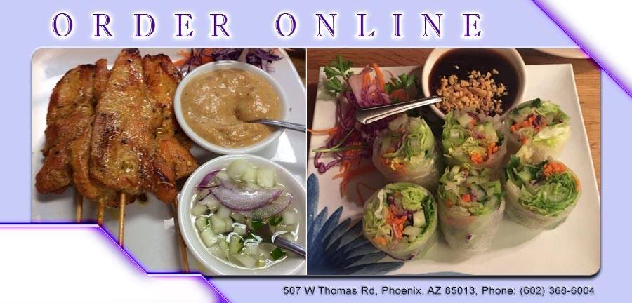 Jasmine Thai Cuisine by Kelly | restaurant | 507 W Thomas Rd, Phoenix, AZ 85013, USA | 6023686004 OR +1 602-368-6004