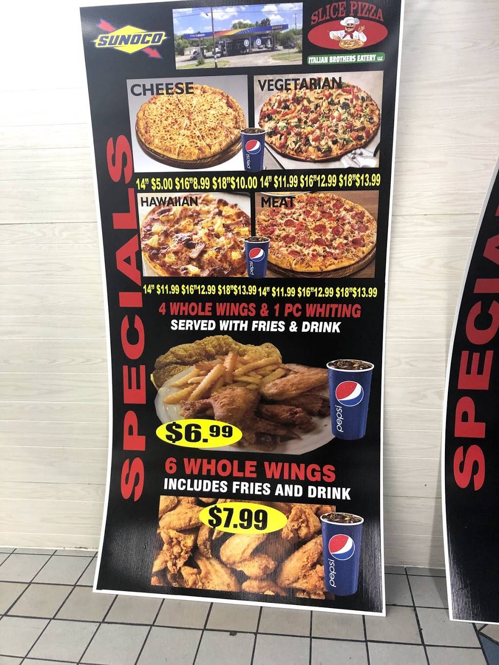 SLICE PIZZA ITALIAN BROTHERS EATERY LLC | restaurant | Slice pizza Italian brothers EATERY llc, 6805 Ist ave N, Birmingham, AL 35206, USA | 2052244842 OR +1 205-224-4842