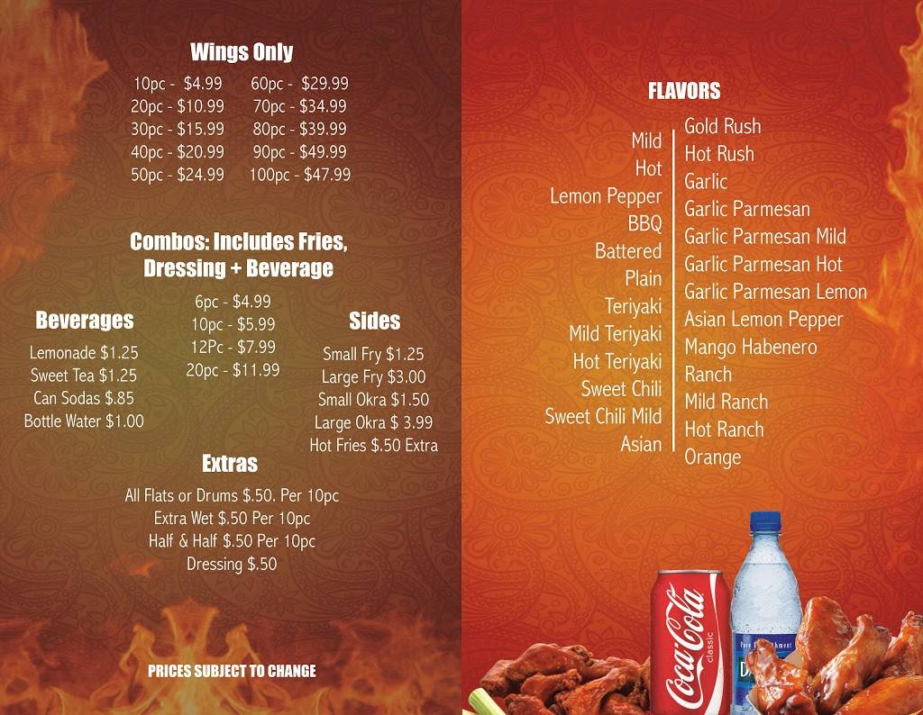 Just Wings | restaurant | 118 N 8th St, Griffin, GA 30223, USA | 7702280003 OR +1 770-228-0003