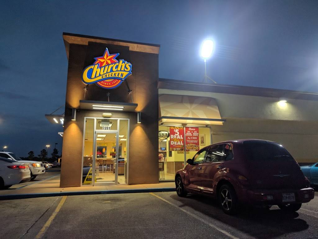 Churchs Chicken | restaurant | 7201 Broadway St, Pearland, TX 77581, USA | 8328537189 OR +1 832-853-7189