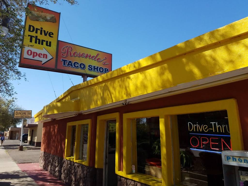 Rosendos Taco Shop | restaurant | 314 E Western Ave, Avondale, AZ 85323, USA | 6233744048 OR +1 623-374-4048
