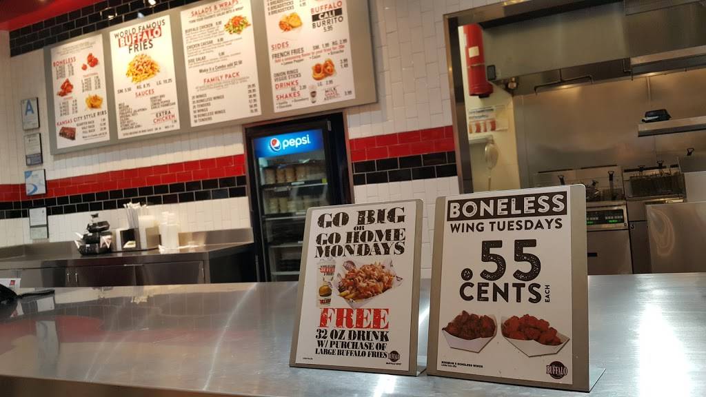 The Buffalo Spot | restaurant | 5422, 239 Los Cerritos Center, Cerritos, CA 90703, USA | 5624022250 OR +1 562-402-2250