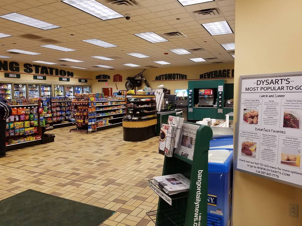 Dysarts Travel Stop - Broadway | restaurant | 1110 Broadway, Bangor, ME 04401, USA | 2079477779 OR +1 207-947-7779