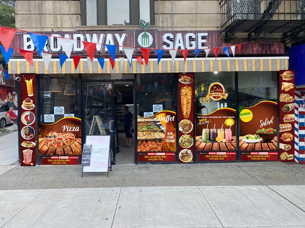 Broadway Sage | restaurant | 3360 Broadway, New York, NY 10031, USA | 3478521262 OR +1 347-852-1262
